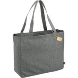 Vila Recycled All-Purpose Tote — Graphite (GA) — blank right angle — 14