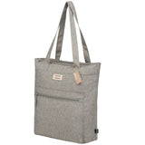 THE GOODS™ Recycled Work Anywhere Tote — Gray (GY) — blank left angle — 7