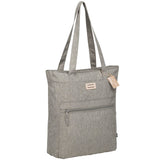 THE GOODS™ Recycled Work Anywhere Tote — Gray (GY) — blank right angle — 6
