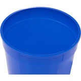 Solid 12oz Stadium Cup — Blue (BL) — blank right angle — 26