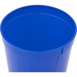 Solid 16oz Stadium Cup — Blue (BL) — blank right angle — 10