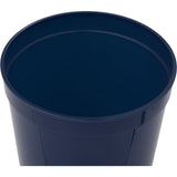 Solid 16oz Stadium Cup — Navy (NY) — blank right angle — 30