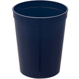 Solid 16oz Stadium Cup — Navy (NY) — blank front view — 29