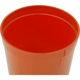 Solid 16oz Stadium Cup — Orange (OR) — blank product view — 5