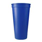 Solid 24oz Stadium Cup — Blue (BL) — blank product view — 12