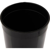 Solid 32oz Stadium Cup — Black (BK) — blank right angle — 6