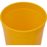 Solid 32oz Stadium Cup — Yellow (YW) — blank right angle — 10