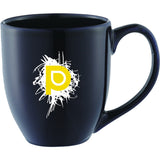Zapata 15oz Ceramic Mug — Navy Blue (NBL) — decorated front view — 2