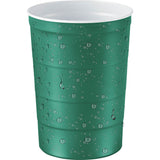 Recyclable Steel Chill-Cups™ 16oz — Green (GR) — blank front view — 21