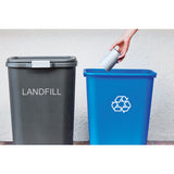 Recyclable Steel Chill-Cups™ 16oz — Gray (GY) — blank product view — 15