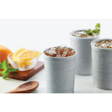 Recyclable Steel Chill-Cups™ 16oz — Gray (GY) — blank product view — 14