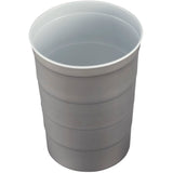 Recyclable Steel Chill-Cups™ 16oz — Gray (GY) — blank product view — 8