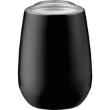 Neo 10oz Vacuum Insulated Cup — Black (BK) — blank front view — 10