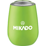 Neo 10oz Vacuum Insulated Cup — Lime (LM) — decorated front view — 16