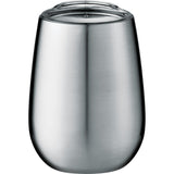 Neo 10oz Vacuum Insulated Cup — Silver (SL) — blank front view — 3