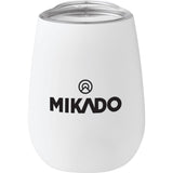 Neo 10oz Vacuum Insulated Cup — White (WH) — decorated front view — 11
