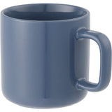 Boulder 12 oz Ceramic Mug — Nightfall Blue — blank left angle — 7