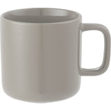 Boulder 12 oz Ceramic Mug — Tan (TN) — blank front view — 9