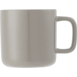 Boulder 12 oz Ceramic Mug — Tan (TN) — blank front view — 10