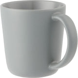 Nantucket 12 oz Ceramic Mug — Gray (GY) — blank left angle — 25