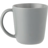 Nantucket 12 oz Ceramic Mug — Gray (GY) — blank back view — 23