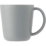 Nantucket 12 oz Ceramic Mug — Gray (GY) — blank front view — 22