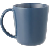 Nantucket 12 oz Ceramic Mug — Nightfall Blue — blank back view — 5