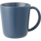 Nantucket 12 oz Ceramic Mug — Nightfall Blue — blank front view — 3