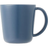 Nantucket 12 oz Ceramic Mug — Nightfall Blue — blank front view — 4
