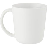 Nantucket 12 oz Ceramic Mug — White (WH) — blank back view — 17