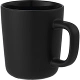 Napa 10 oz Ceramic Mug — Black (BK) — blank left angle — 13