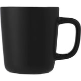 Napa 10 oz Ceramic Mug — Black (BK) — blank front view — 10