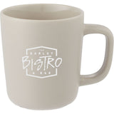 Napa 10 oz Ceramic Mug — Tan (TN) — decorated front view — 14