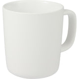 Napa 10 oz Ceramic Mug — White (WH) — blank right angle — 6
