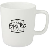 Napa 10 oz Ceramic Mug — White (WH) — decorated front view — 2