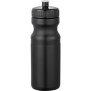 Easy Squeezy Spirit 24oz Sports Bottle — Black (BK) — blank front view