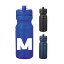 Easy Squeezy Spirit 24oz Sports Bottle — Royal Blue (RBL) — decorated front view
