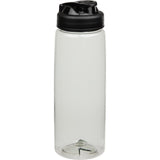 Surf Bottle w/ Black Sip-n-Go Lid 26 oz — Clear (CL) — blank front view — 14