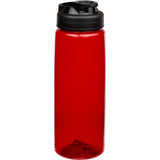 Surf Bottle w/ Black Sip-n-Go Lid 26 oz — Red (RD) — blank front view — 8