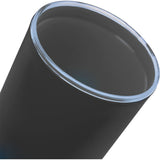 Coastal 22 oz Double Wall Tumbler — Black (BK) — blank detail view — 10