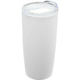 Coastal 22 oz Double Wall Tumbler — White (WH) — blank front view — 13