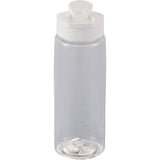 Flair 26 oz Tritan™ Bottle with Pop-Open Drink-Thru Lid — Clear (CL) — blank back view — 15
