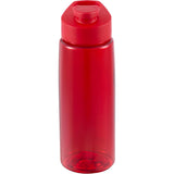 Flair 26 oz Tritan™ Bottle with Pop-Open Drink-Thru Lid — Red (RD) — blank left angle — 11