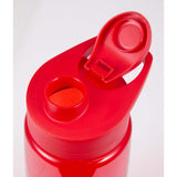 Flair 26 oz Tritan™ Bottle with Pop-Open Drink-Thru Lid — Red (RD) — blank detail view — 9