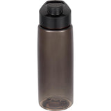 Flair 26 oz Tritan™ Bottle with Pop-Open Drink-Thru Lid — Smoke (SM) — blank left angle — 6
