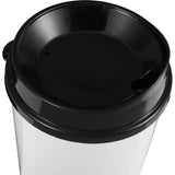 Roadmaster 20oz Travel Tumbler with Sip-Thru Lid — Black (BK) — blank detail view — 11