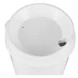Roadmaster 20oz Travel Tumbler with Sip-Thru Lid — White (WH) — blank detail view — 5