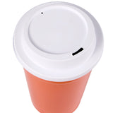 Traveler 16 oz Travel Cup with Sip-Through Lid — Orange (OR) — blank detail view — 20