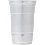 Top Cup by Ball™ 16 oz Aluminum Cup — Gray (GY) — blank front view — 3