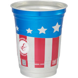 Top Cup by Ball™ America 250th Aluminum Cup 16oz — USA — decorated left angle — 12